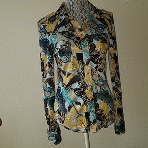TORY BIRCH BLOUSE  SIZE MED
